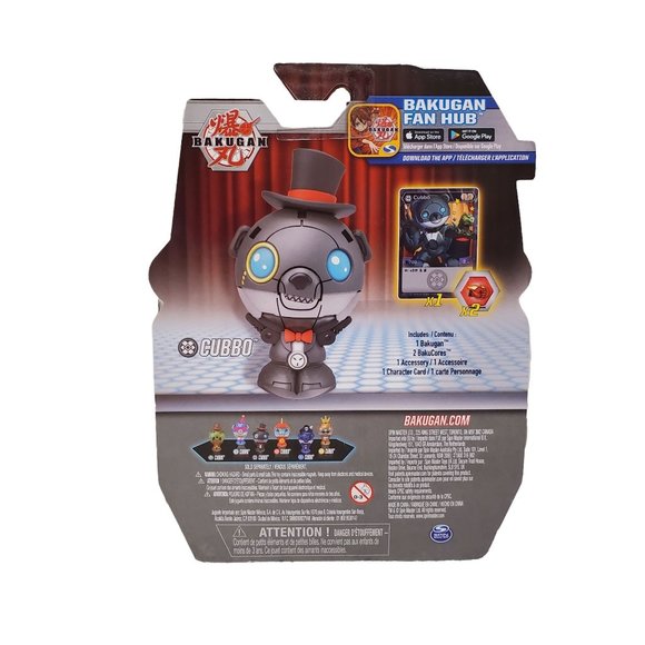 Bakugan Toys Bakugan Magician Cubbo Pack Transforming Collectible